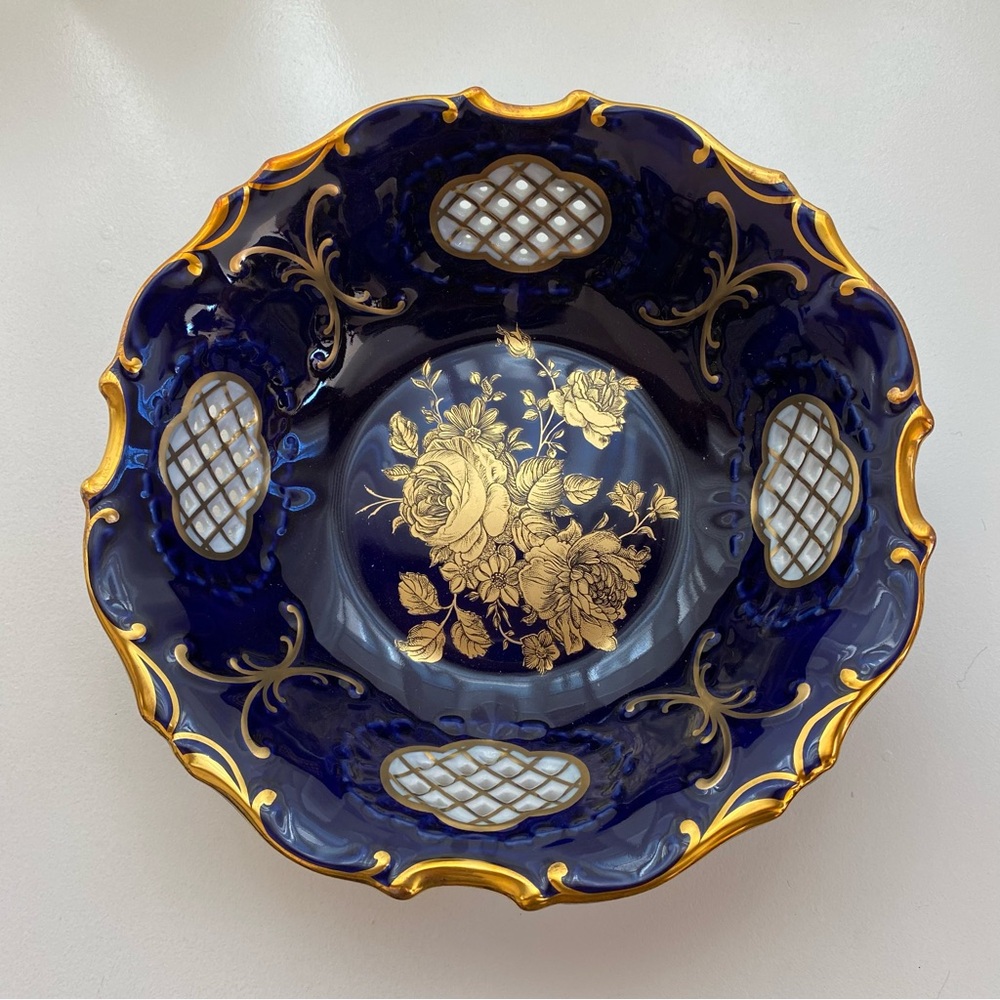 NWB Vintage Pirken Hammer Porcelain Dish